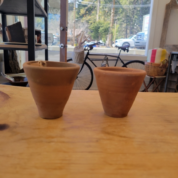 Mini clay vases- SPRING FUN!! Set of 4 - Picture 4 of 13